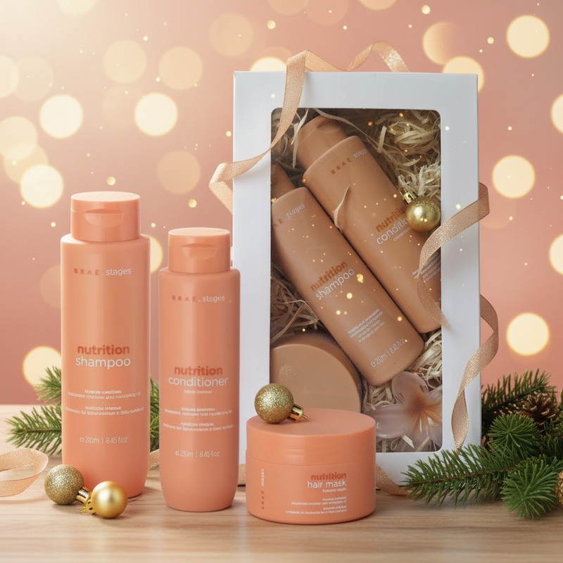 Kit Braé - Shampoo, Condizionador e Máscara Capilar